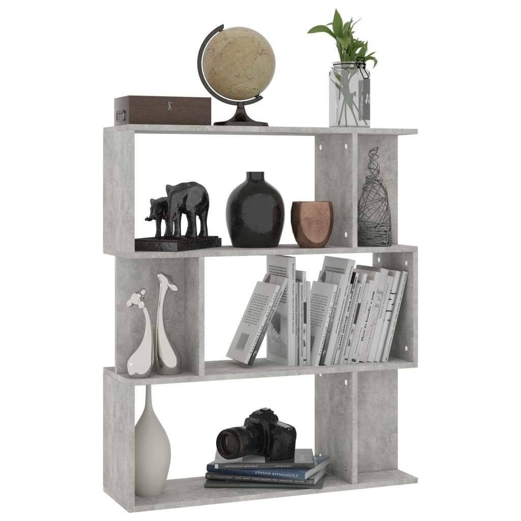 White Book Cabinet Room Divider Chipboard K27847