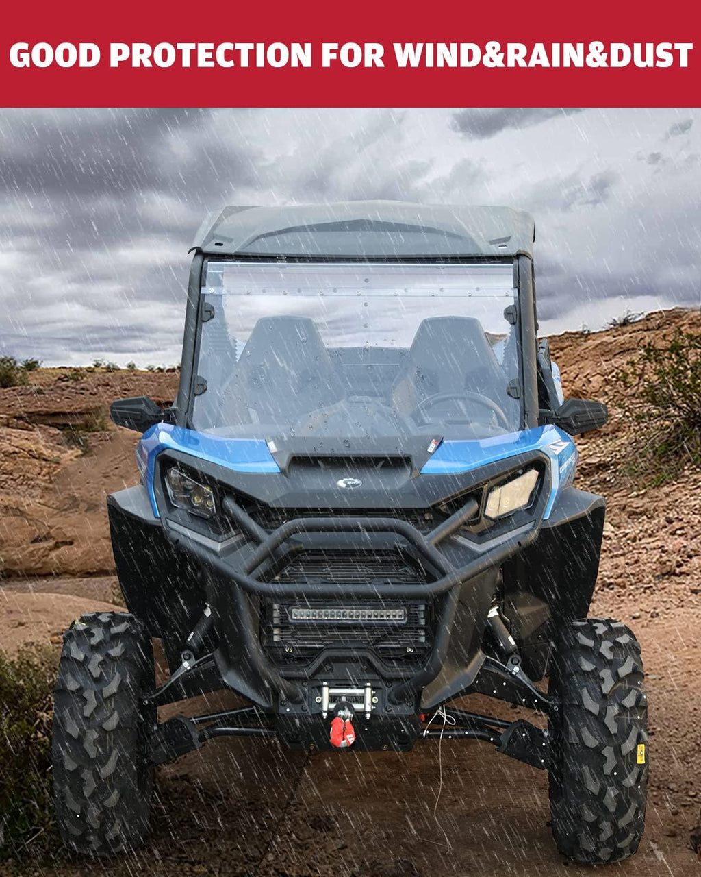 Clear Tough Windscreen for Can Am Commander 1000 Q52122