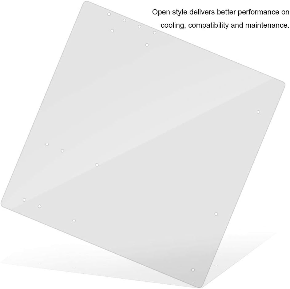 Open Frame Acrylic Computer Case Base Stand, Pack of 2 G1064