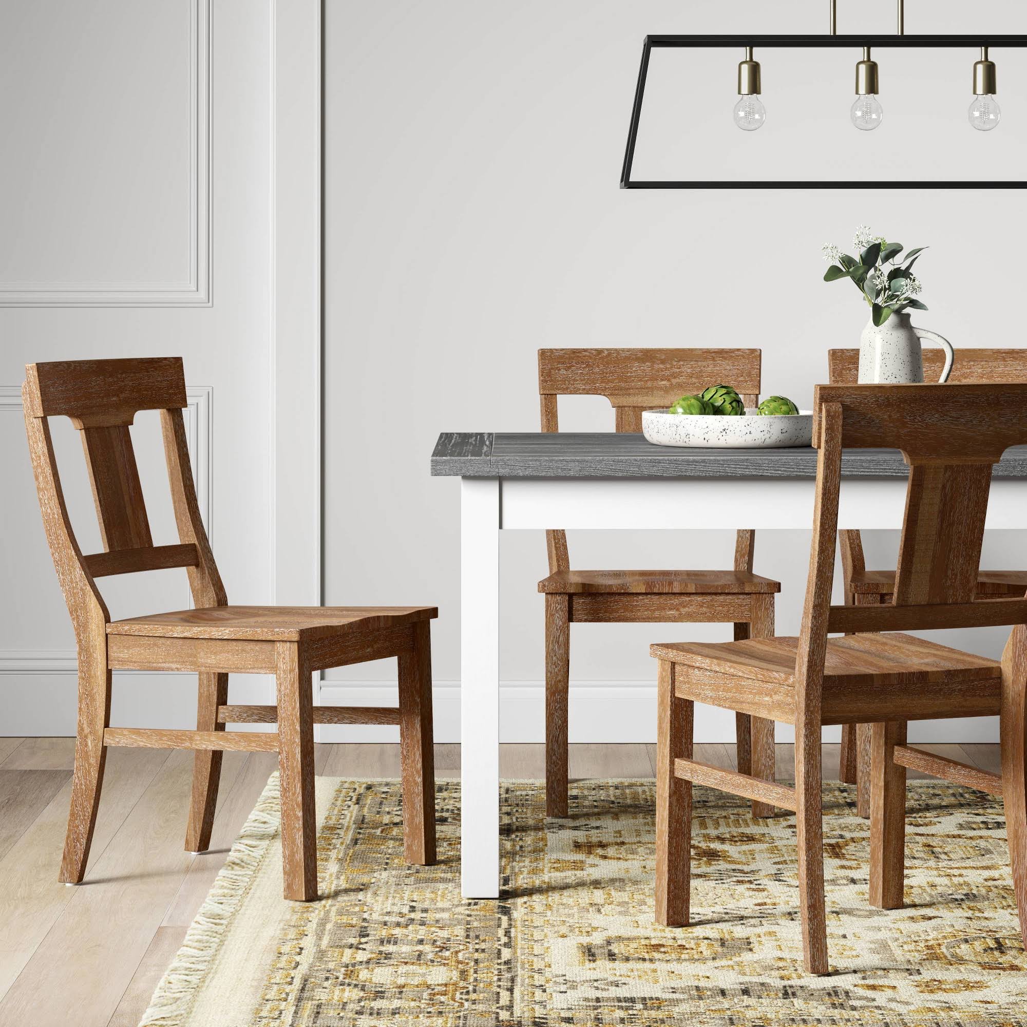 Brown Rustic Dining Chair G532