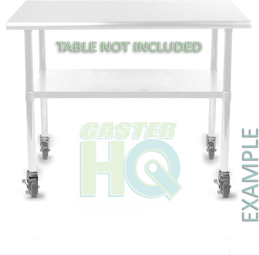 4 inch Caster Wheel Set Total Locking Casters N783860