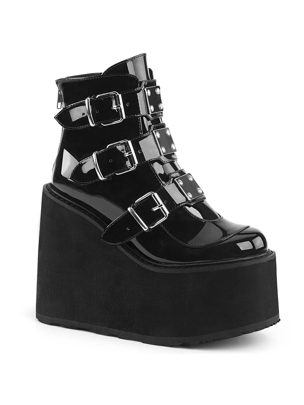 White Vegan Leather Swing-105 Shoes W30095