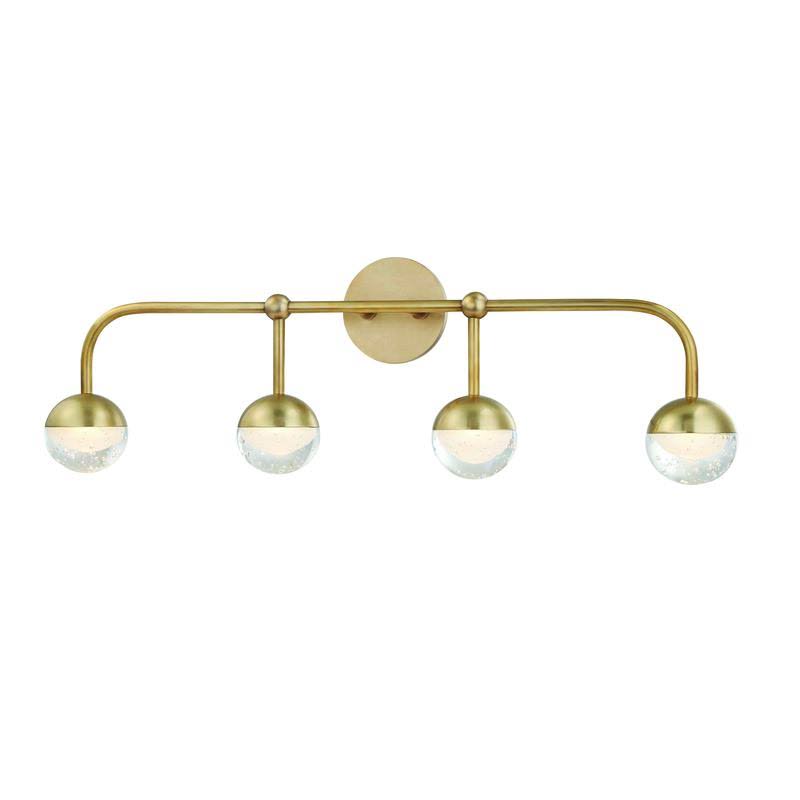 Aged Brass LED Bath Light Bracket N35516