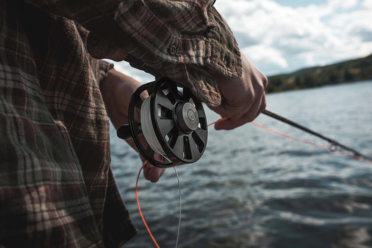 Cortland Crown Series Fly Reel, Disc Drag-Machine Anodized - 3/5 F157