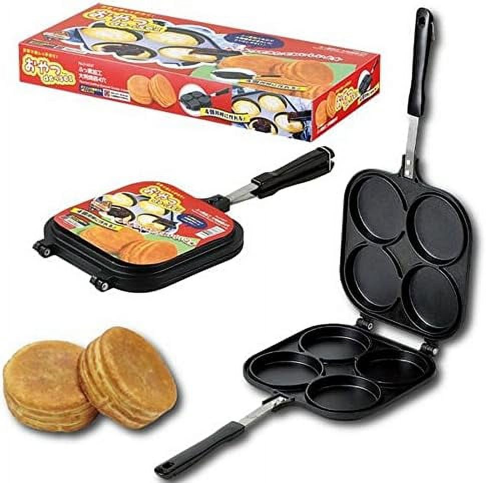 Nonstick Aluminum Pancake Maker with Four Molds P57496