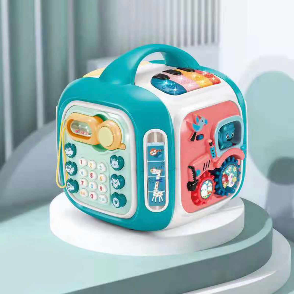 Baby Activity Cube Musical Learning Toy I758870