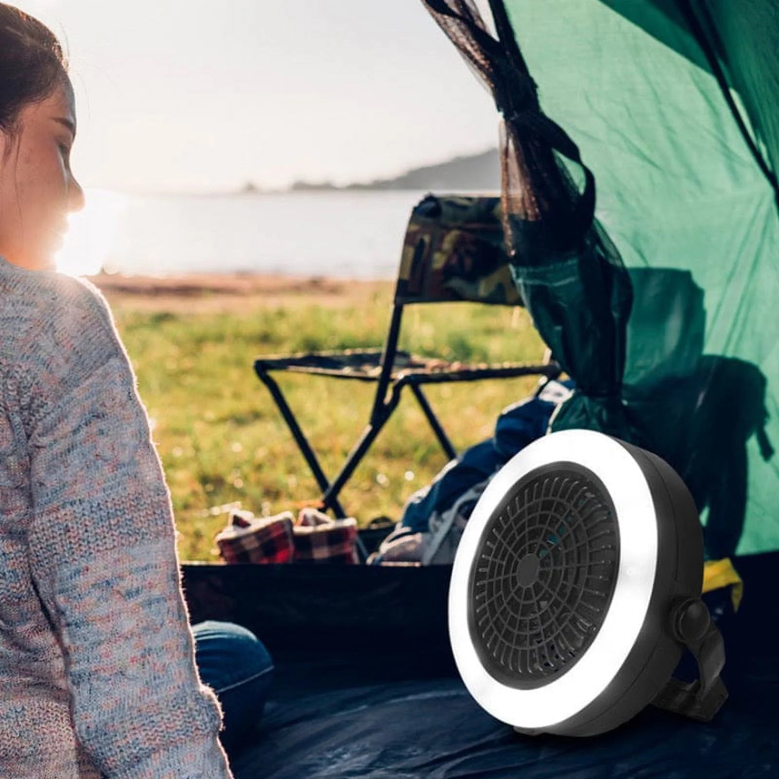 Rechargeable LED Camping Fan U567