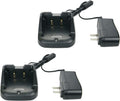 Battery Charger Base for YAESU Two Way Radio, 2 Pack U382