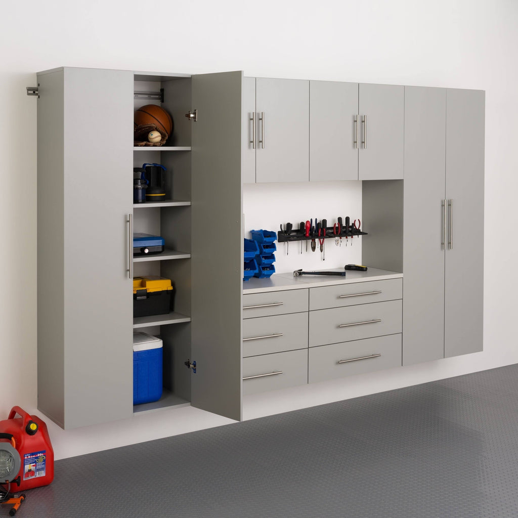 White Storage Cabinet E596