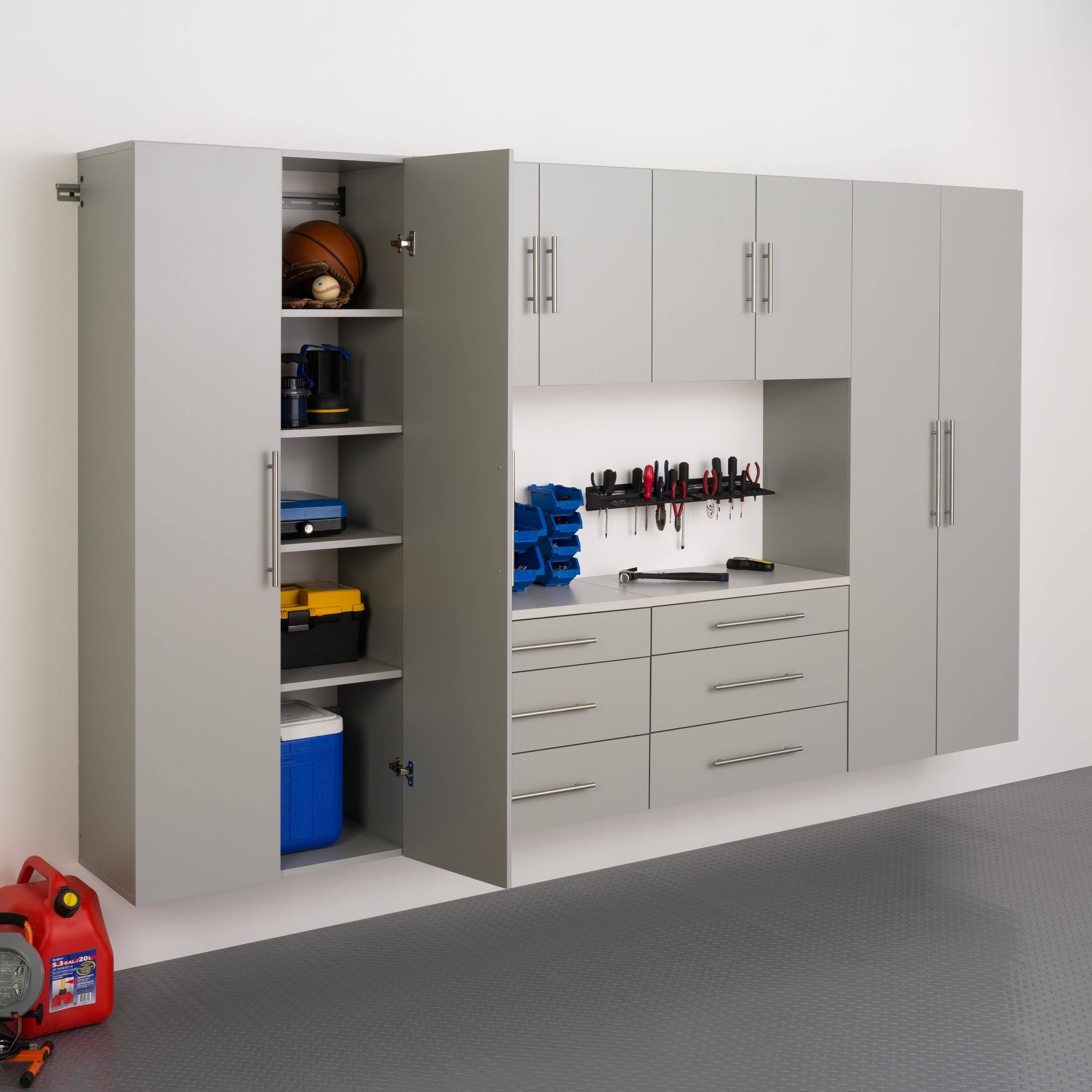 White Storage Cabinet E596