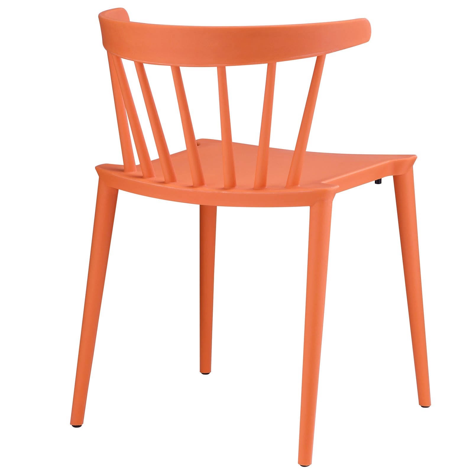 White Spindle Dining Side Chair K601243