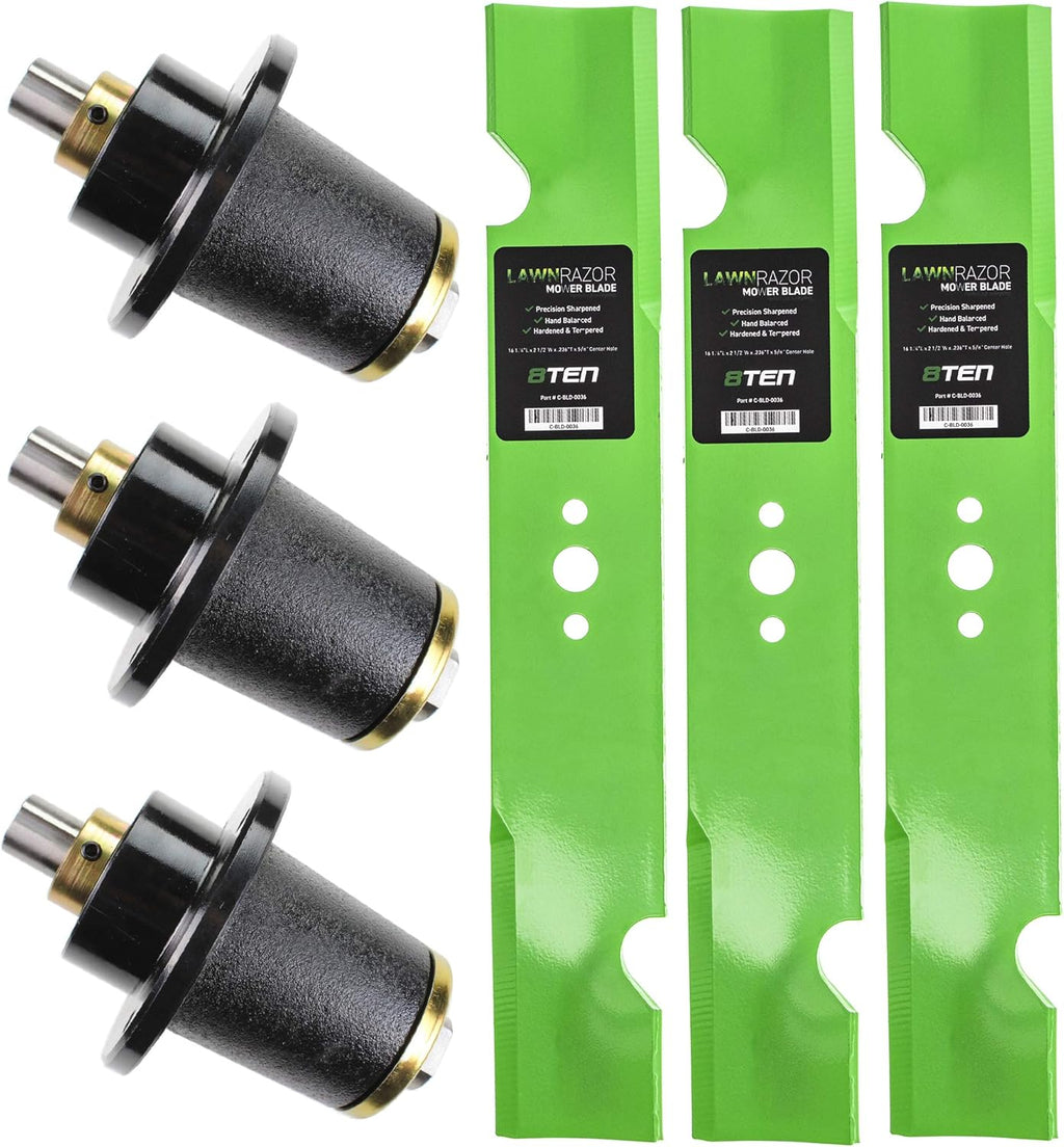 Spindle Notched Air-Lift Blade Kit W600