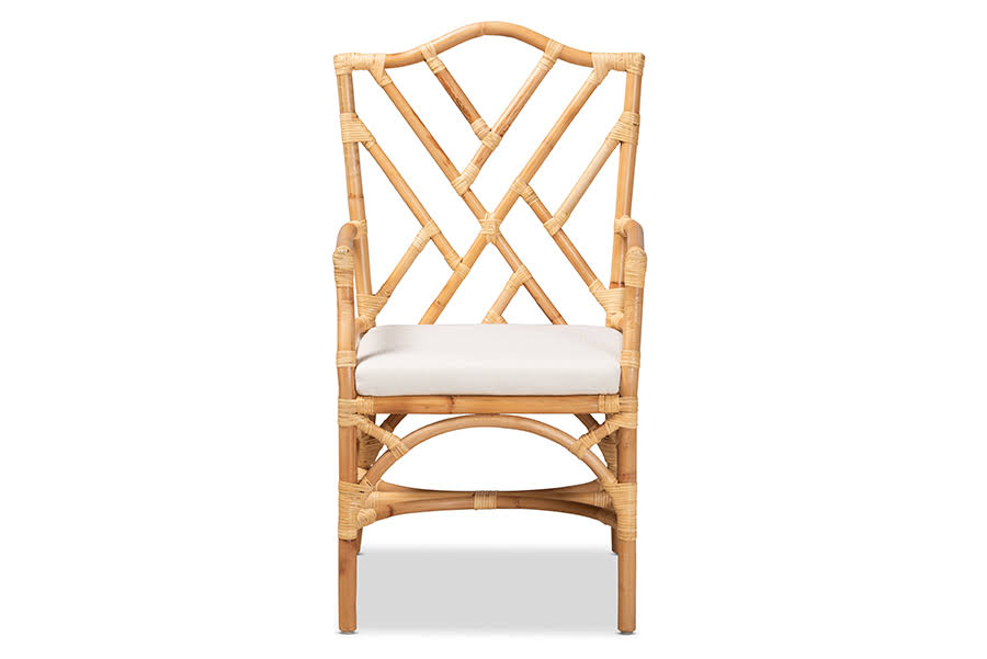 Finished Rattan Armchair T86402