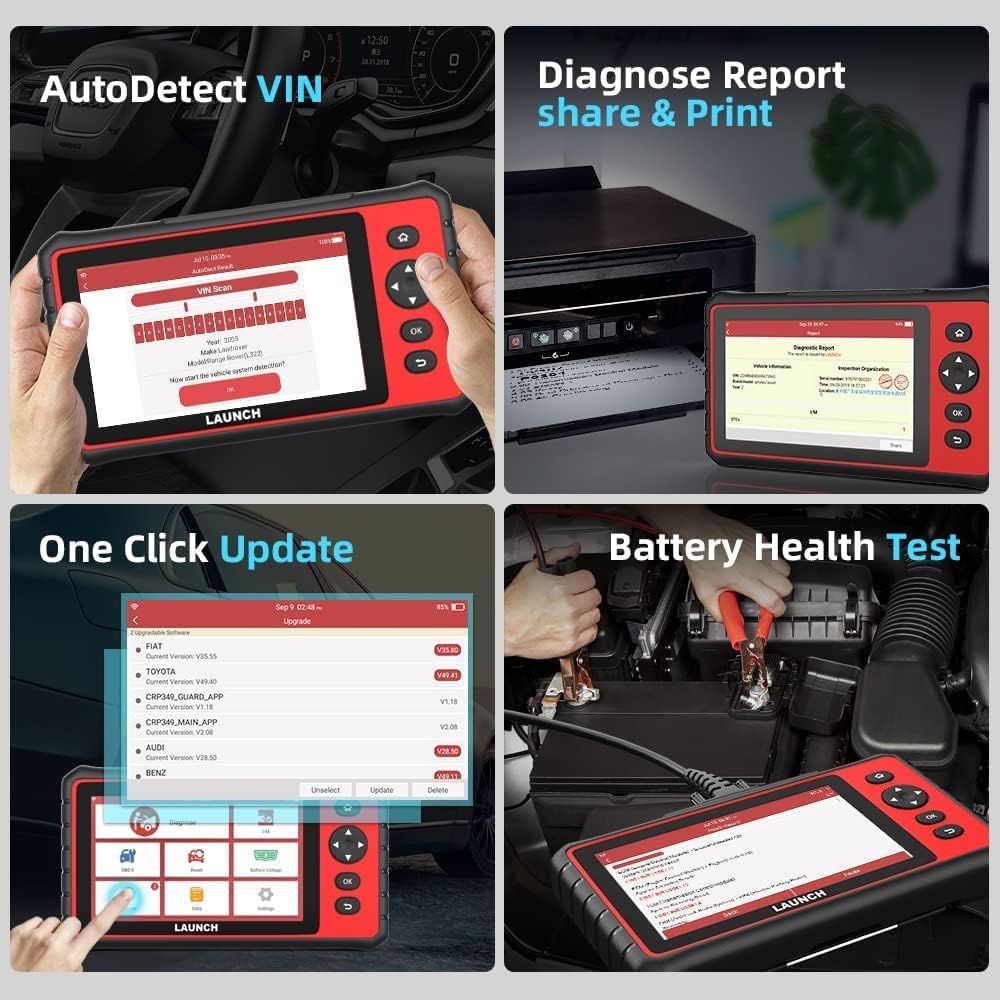 OBD2 Scanner with 26 Reset F609