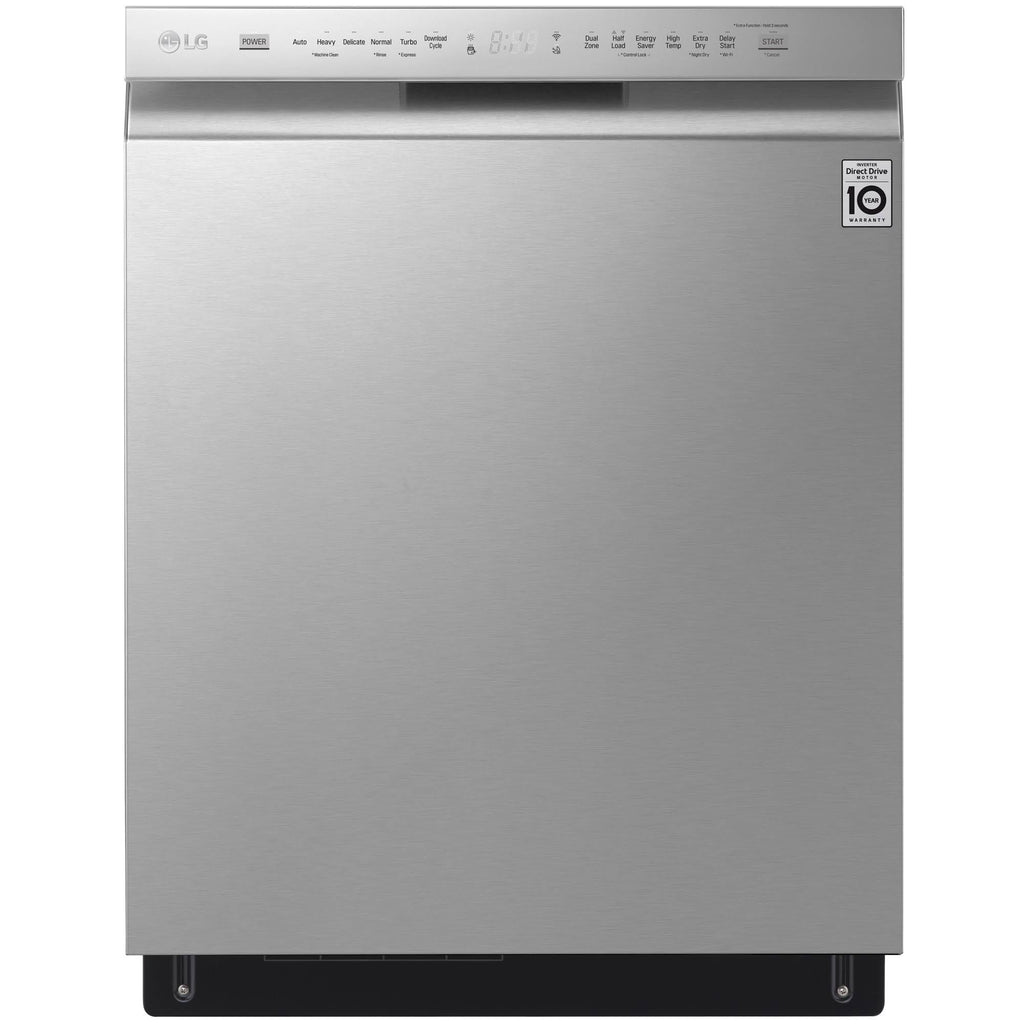 Stainless Front Control Smart Wi-Fi Enabled Dishwasher with Quadwash I9318