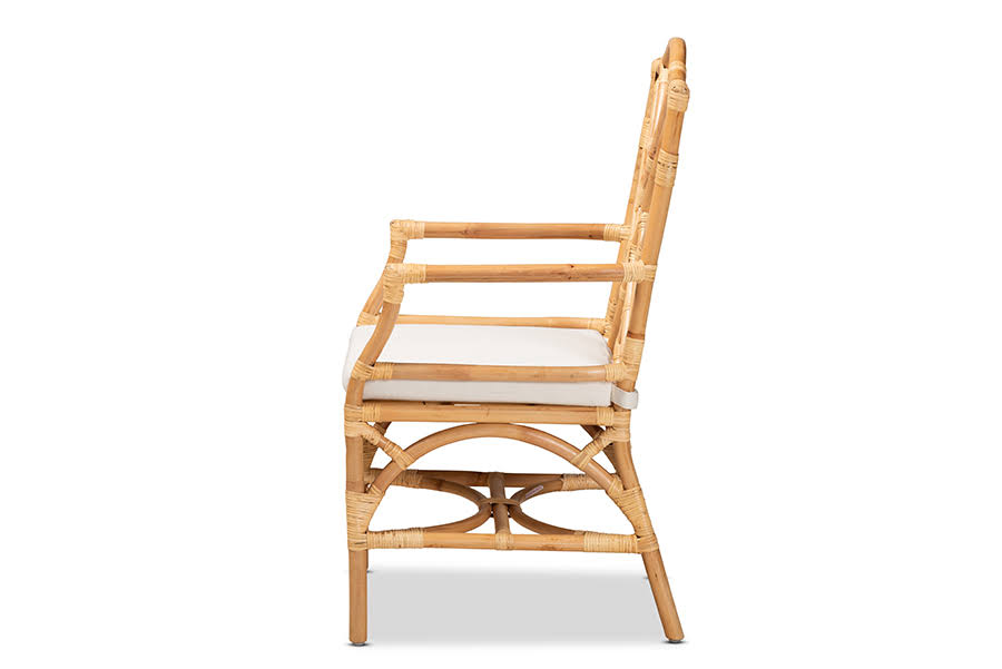 Finished Rattan Armchair T86402