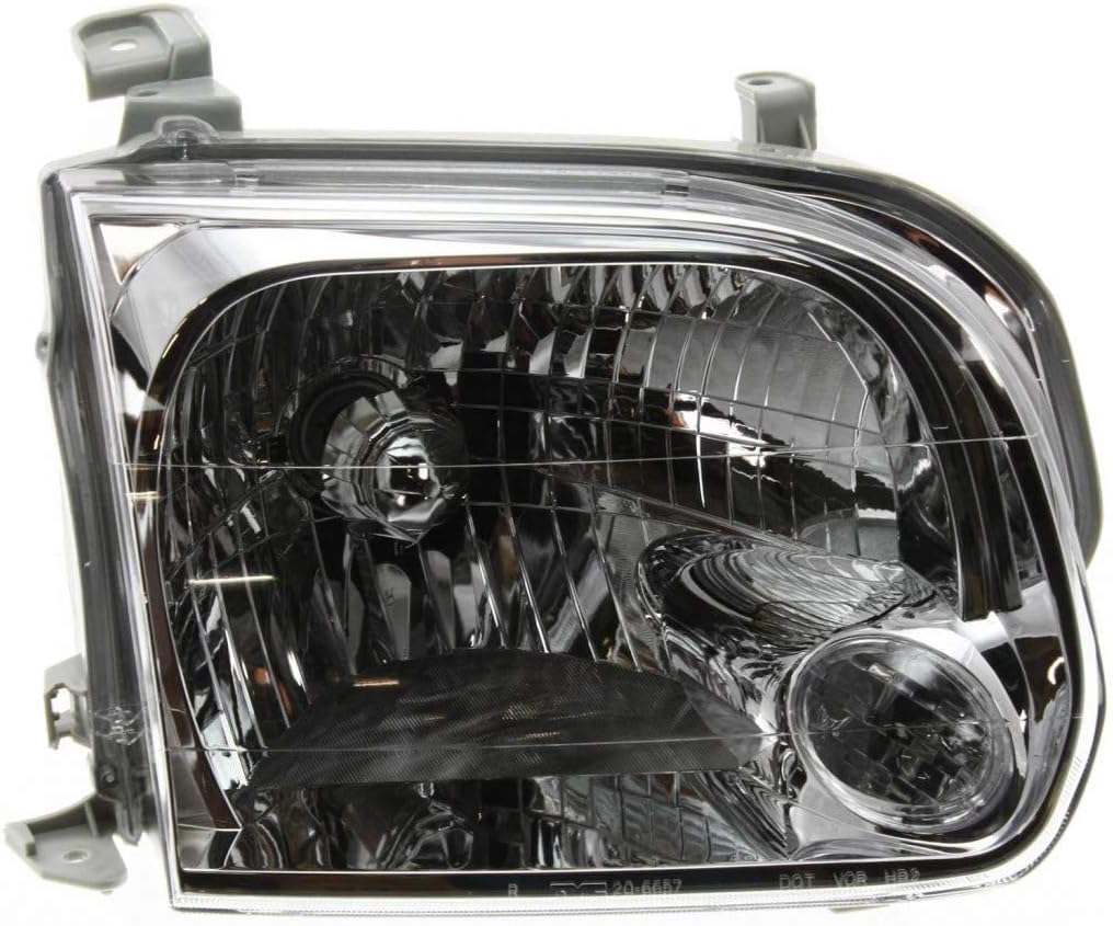 Toyota Tundra Headlight Assembly 2005 2006 Passenger Side K780449