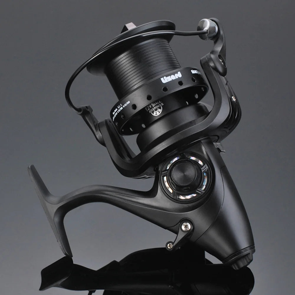 12+1 BB Carp Fishing Reel with Front and Rear Double Drag X31481