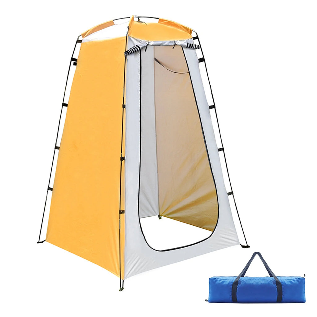 Camping Shower Tent with Zippered Window and Internal Pocket G31574