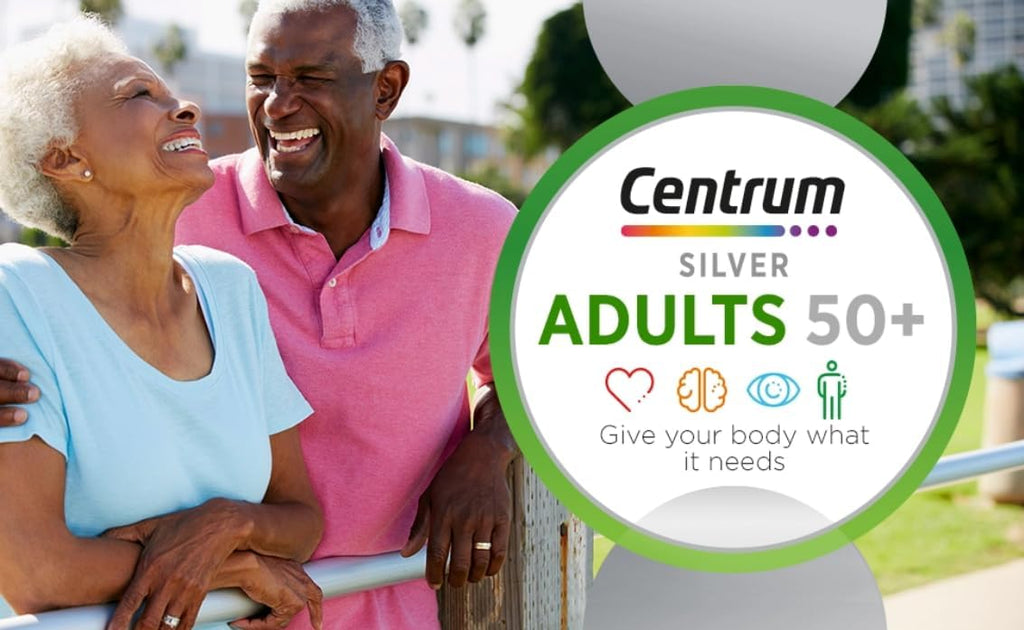 Pack of 3 Centrum Silver Adults 50+ Multivitamin 325 Tablets Q499604