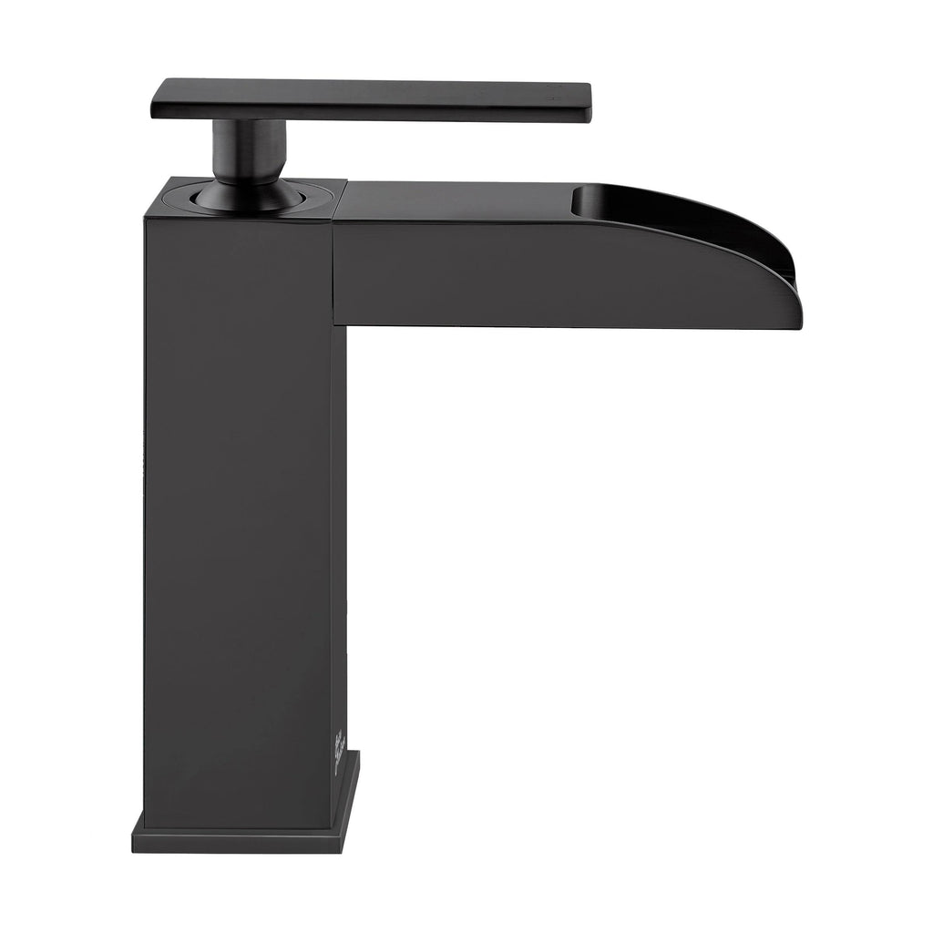 Brushed Gold Single Hole Bathroom Faucet C680
