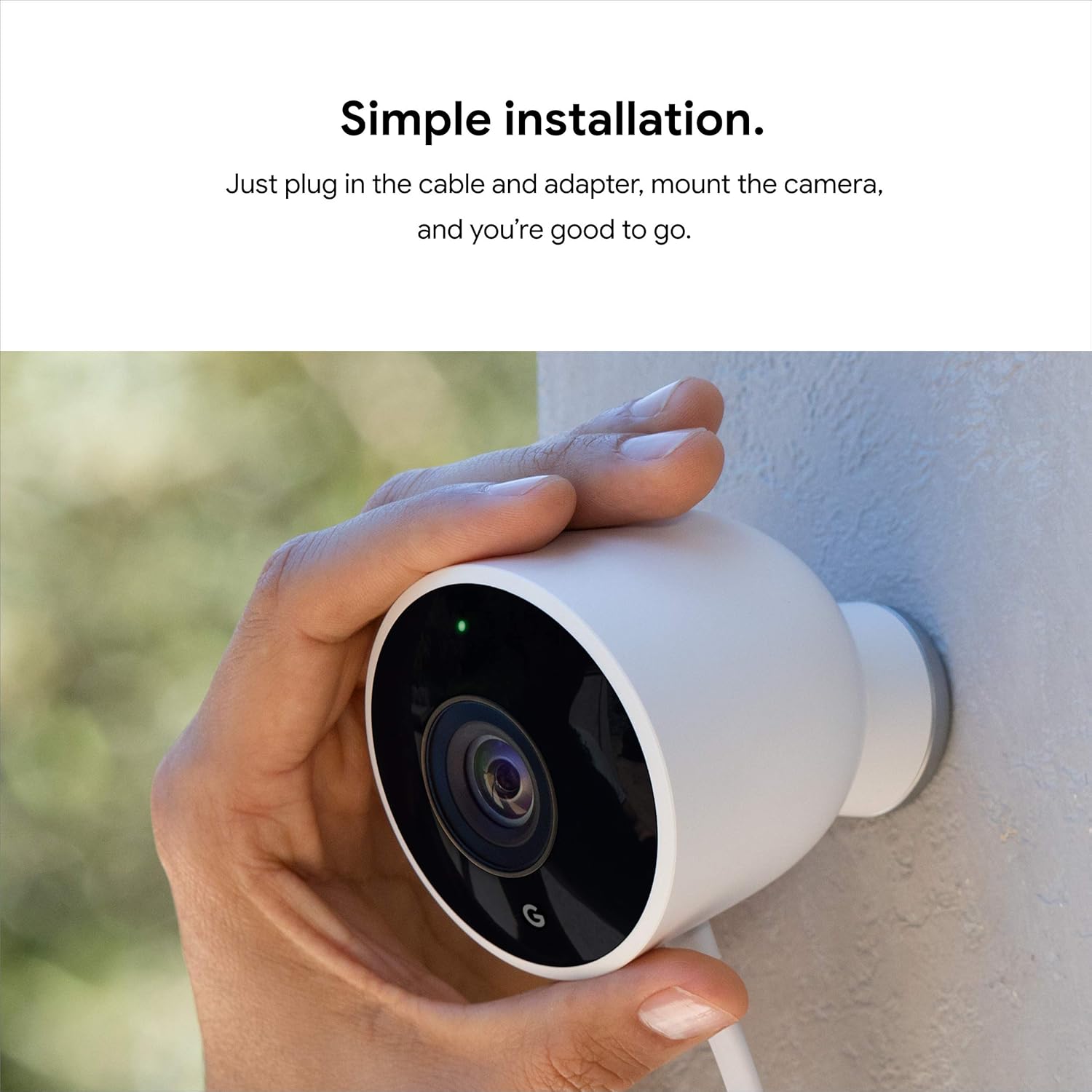 Weatherproof Outdoor Camera with Night Vision H830