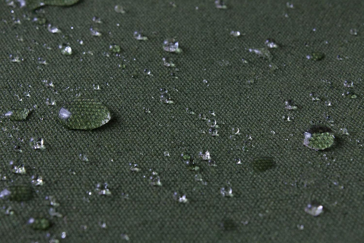 16' x 20' Green Canvas Tarp 12oz Water Resistant C2373