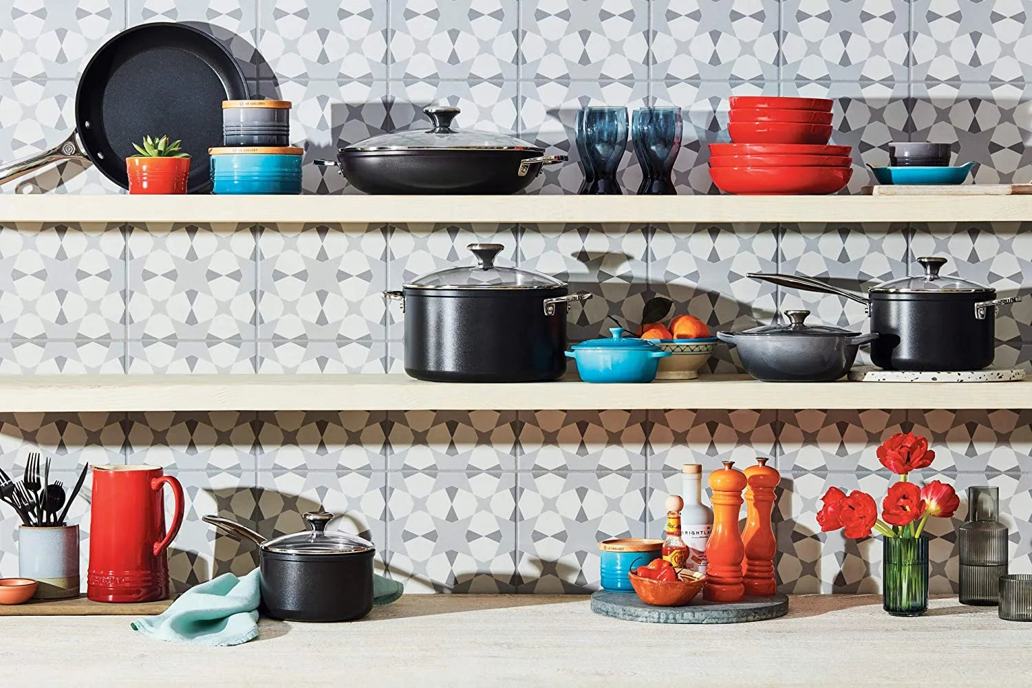10-piece Toughened Cookware Set T854