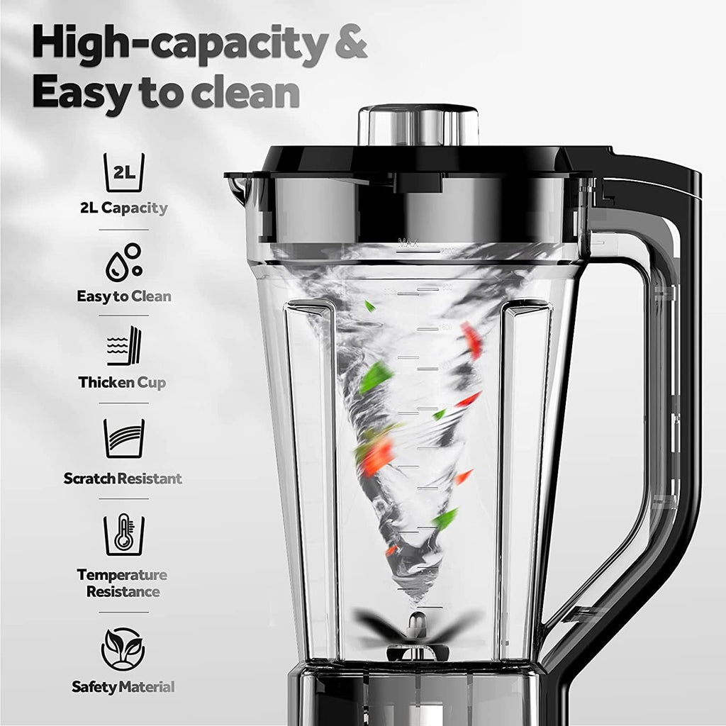 2L Countertop Blender with Ice Crusher, Pack of 2 R505