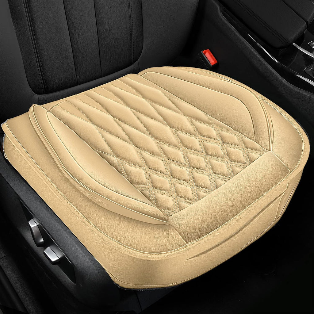 Black Leather Car Seat Covers I7358
