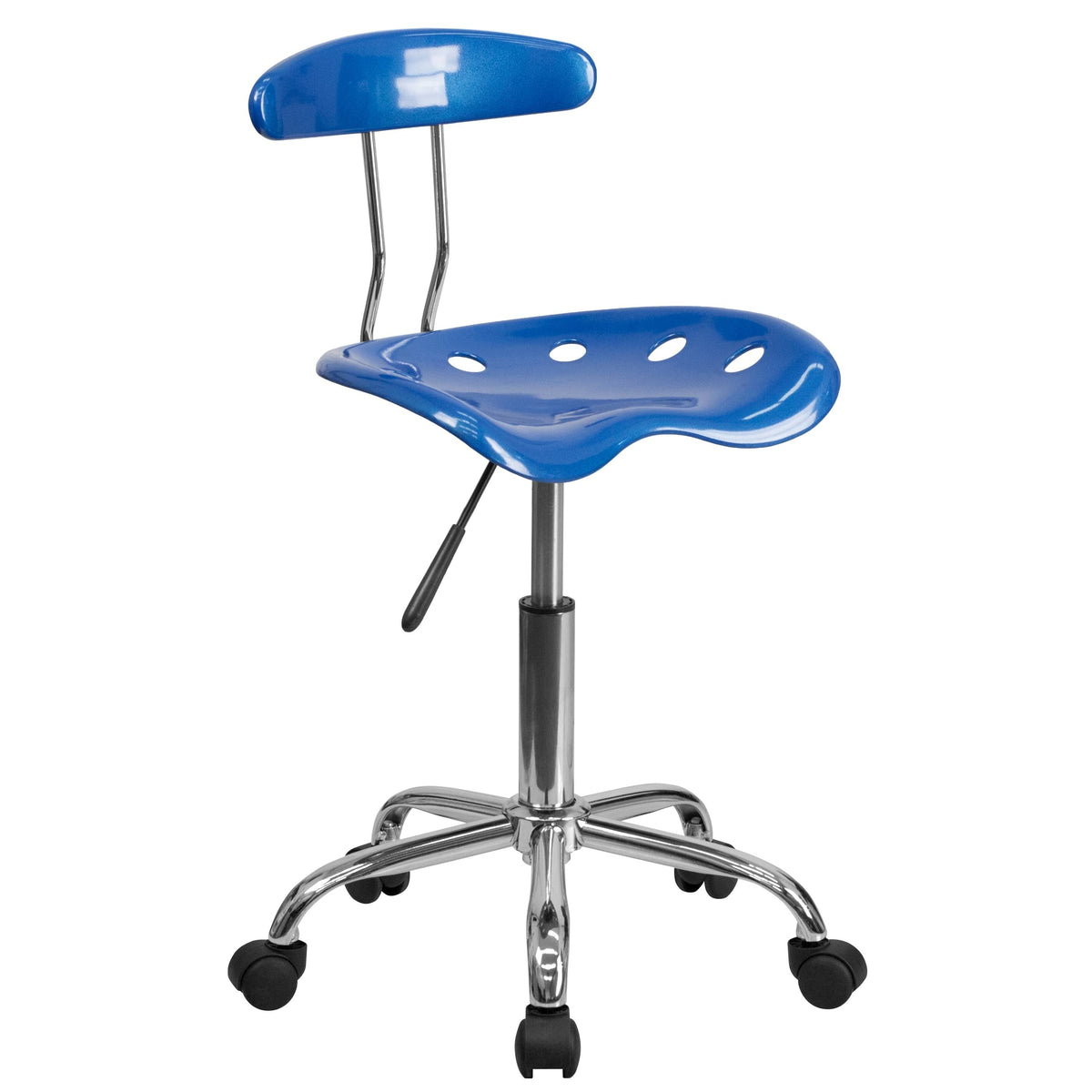 Pink Adjustable Swivel Chair with Tractor Seat K94362