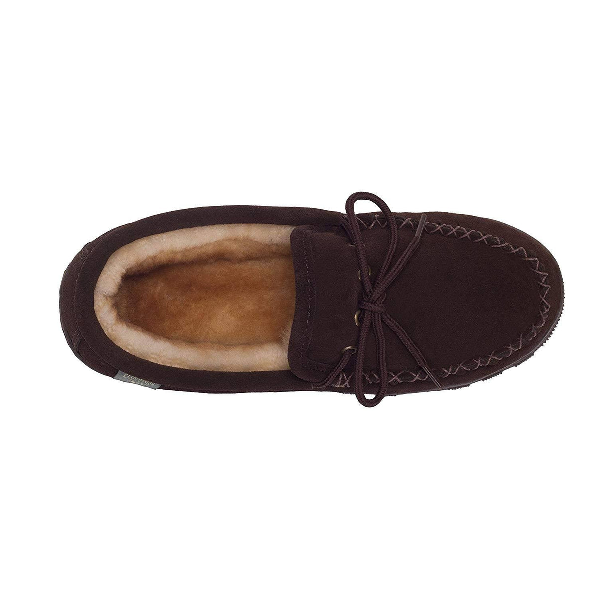 Black Sheepskin Moccasin, Size 13 F49766