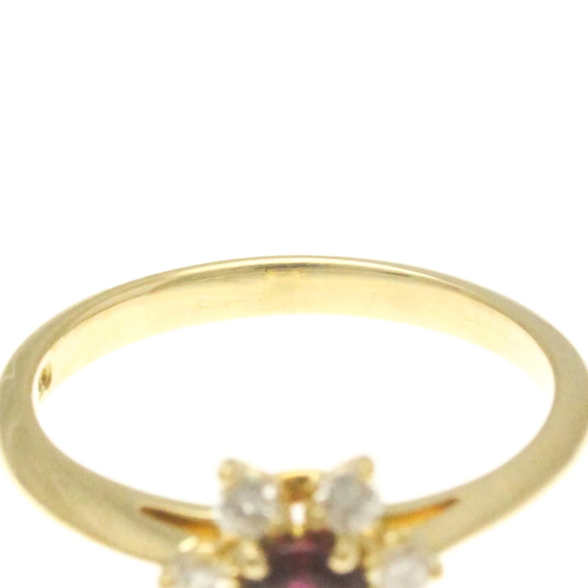 18K Yellow Gold Diamond Ring P4078
