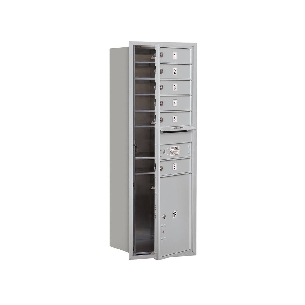 4C Horizontal Mailbox, Aluminum W92548