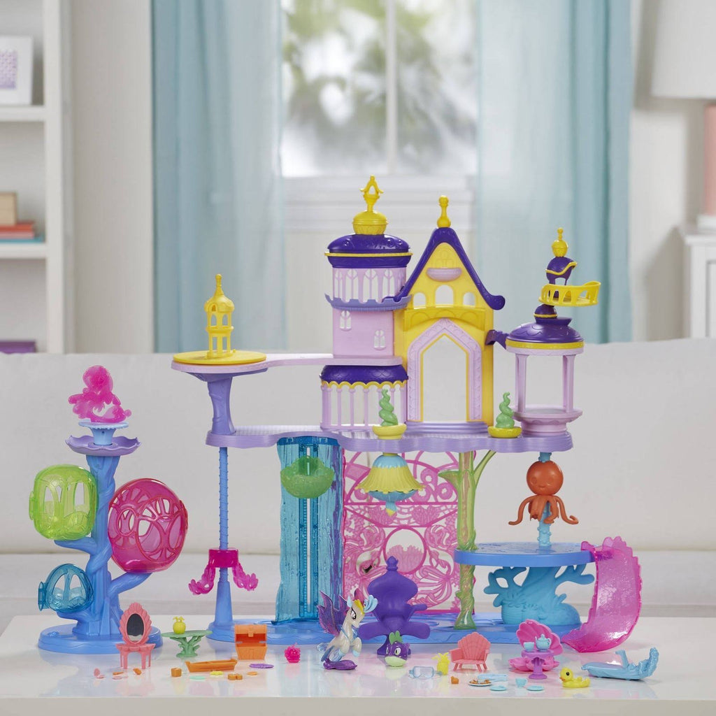Canterlot & Seaquestria Castle with Light-Up Tower O17939