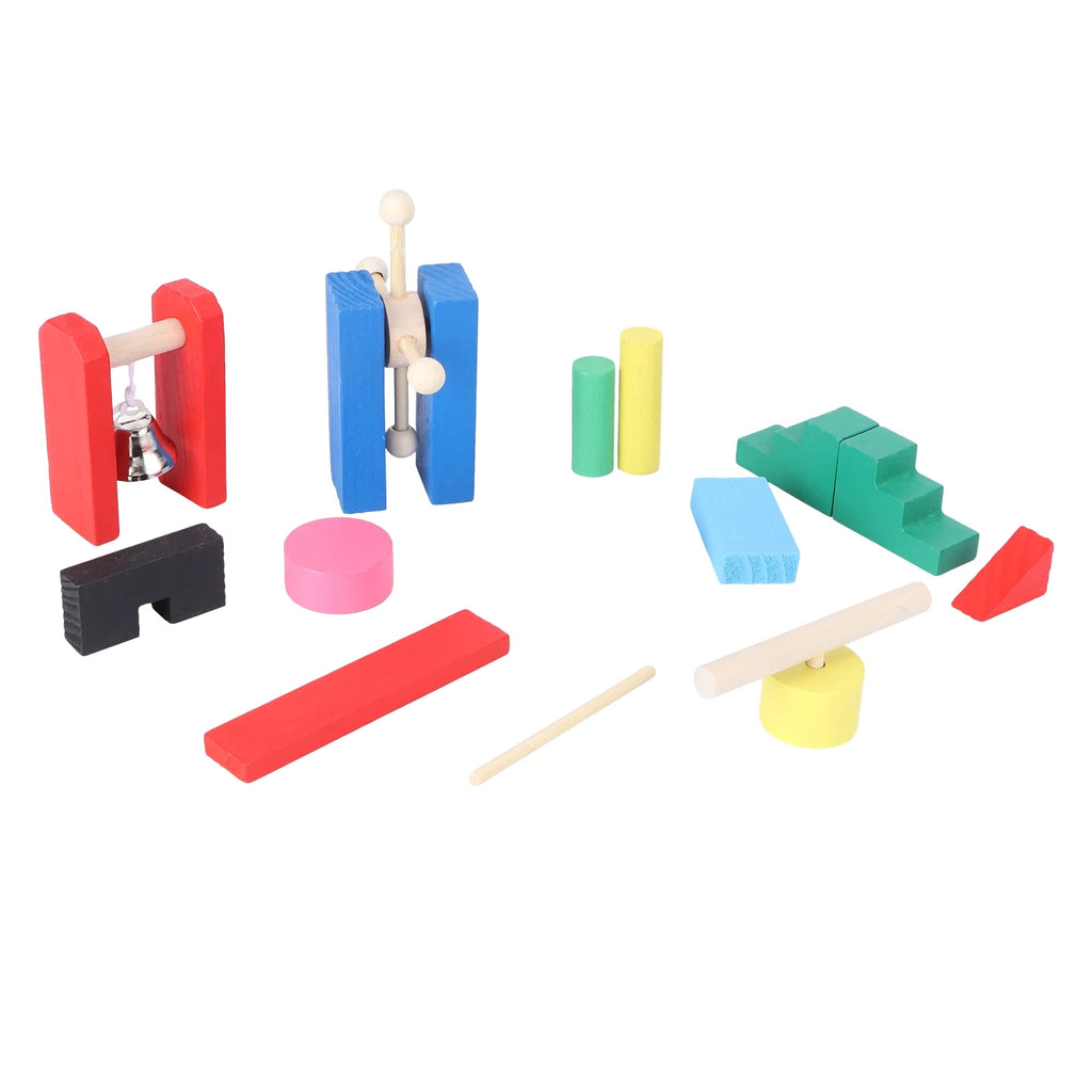 Wooden Domino Blocks Building Toy Educational Toys P14254