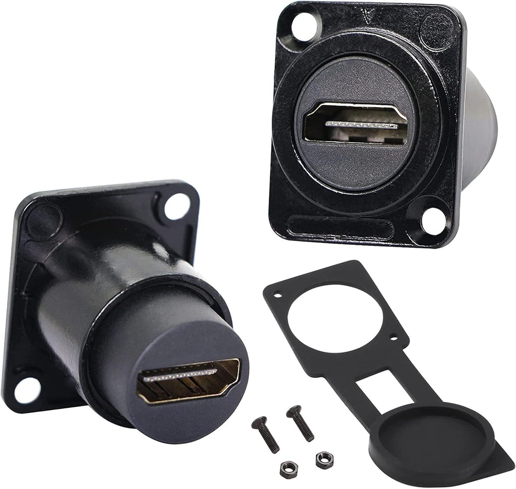 HDMI Panel Mount Connector Female to Female 4K Adapter G8547