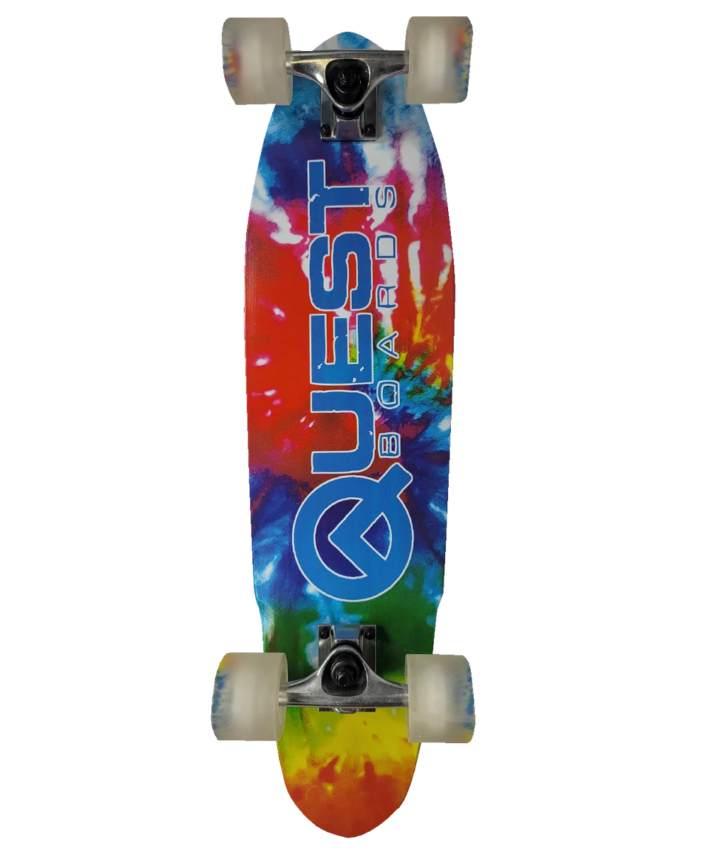 Trippy Hardwood Maple Cruiser Skateboard with ABEC-7 Bearings H155441