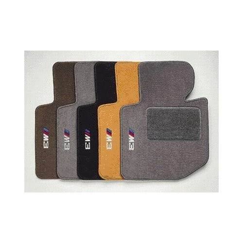 Black Carpet Floor Mats R5728