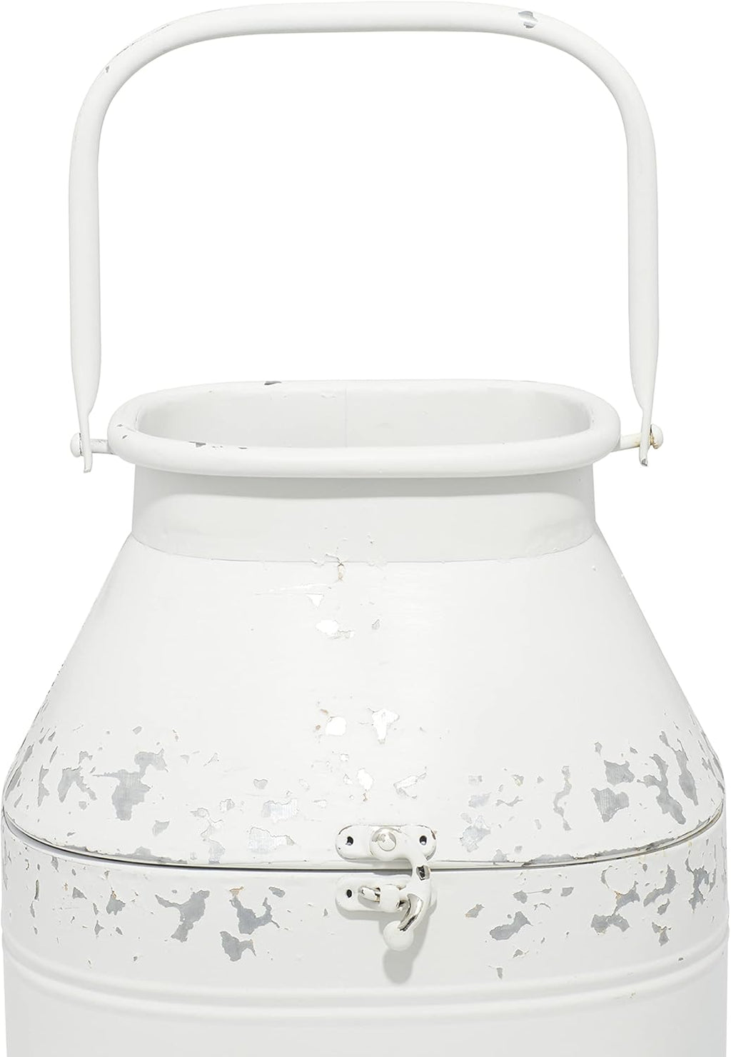 White Decorative Milk Can Pack of 2 C6635