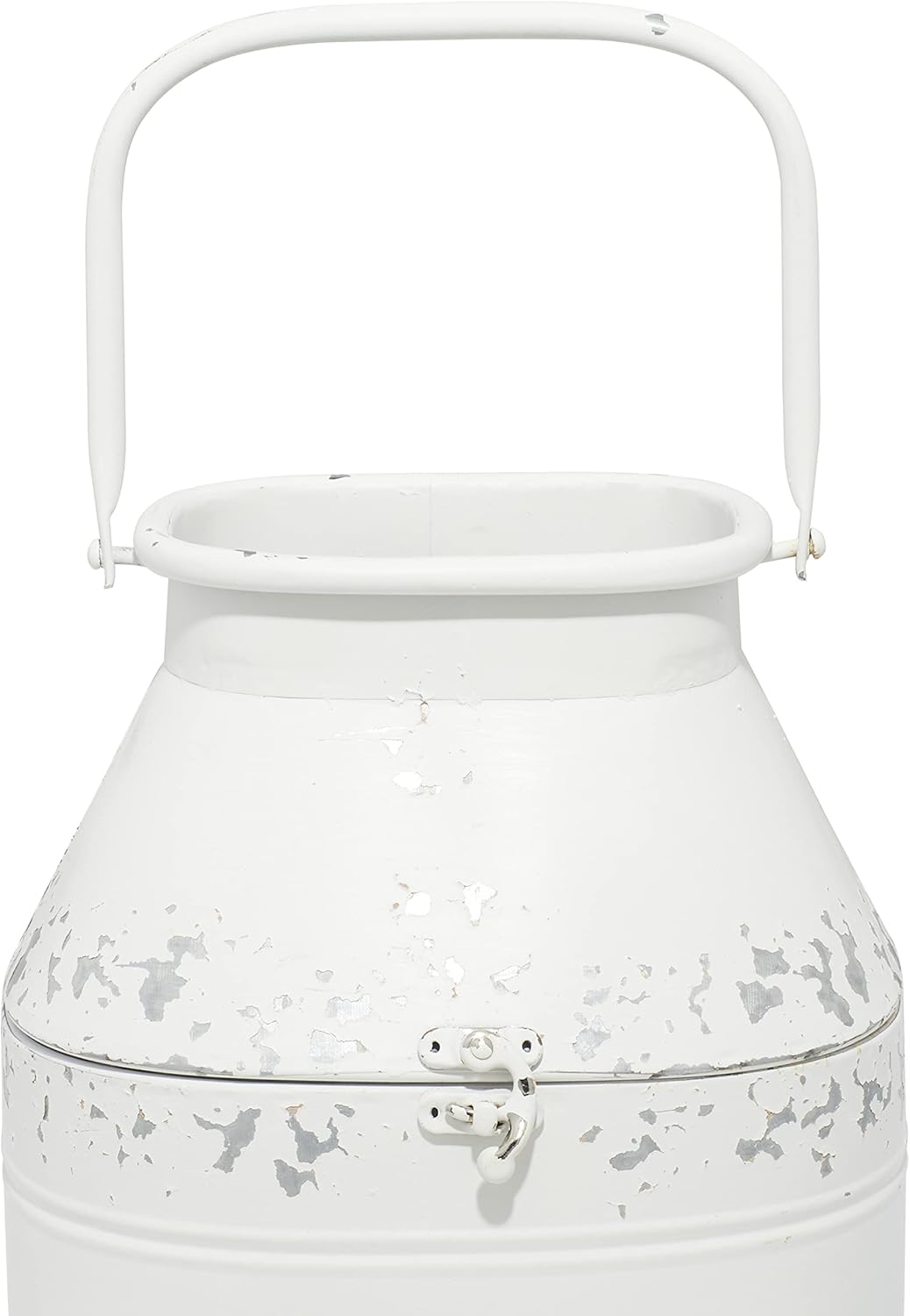White Decorative Milk Can Pack of 2 C6635