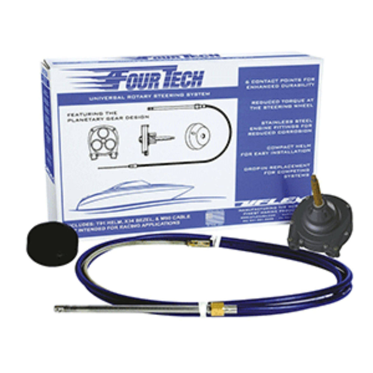 Rotary Steering System with Helm, Bezel & Cable M57302