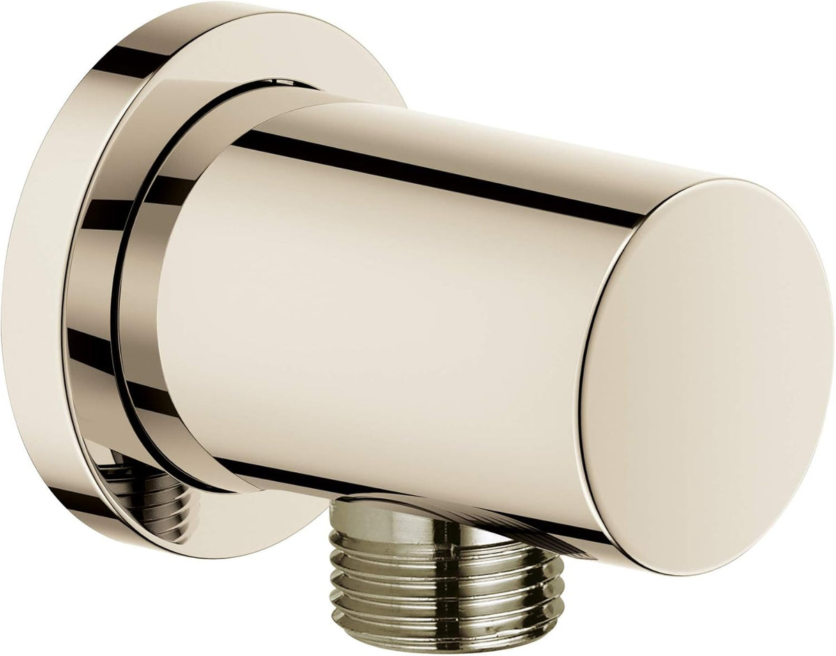 Brushed Nickel Shower Wall Union D271