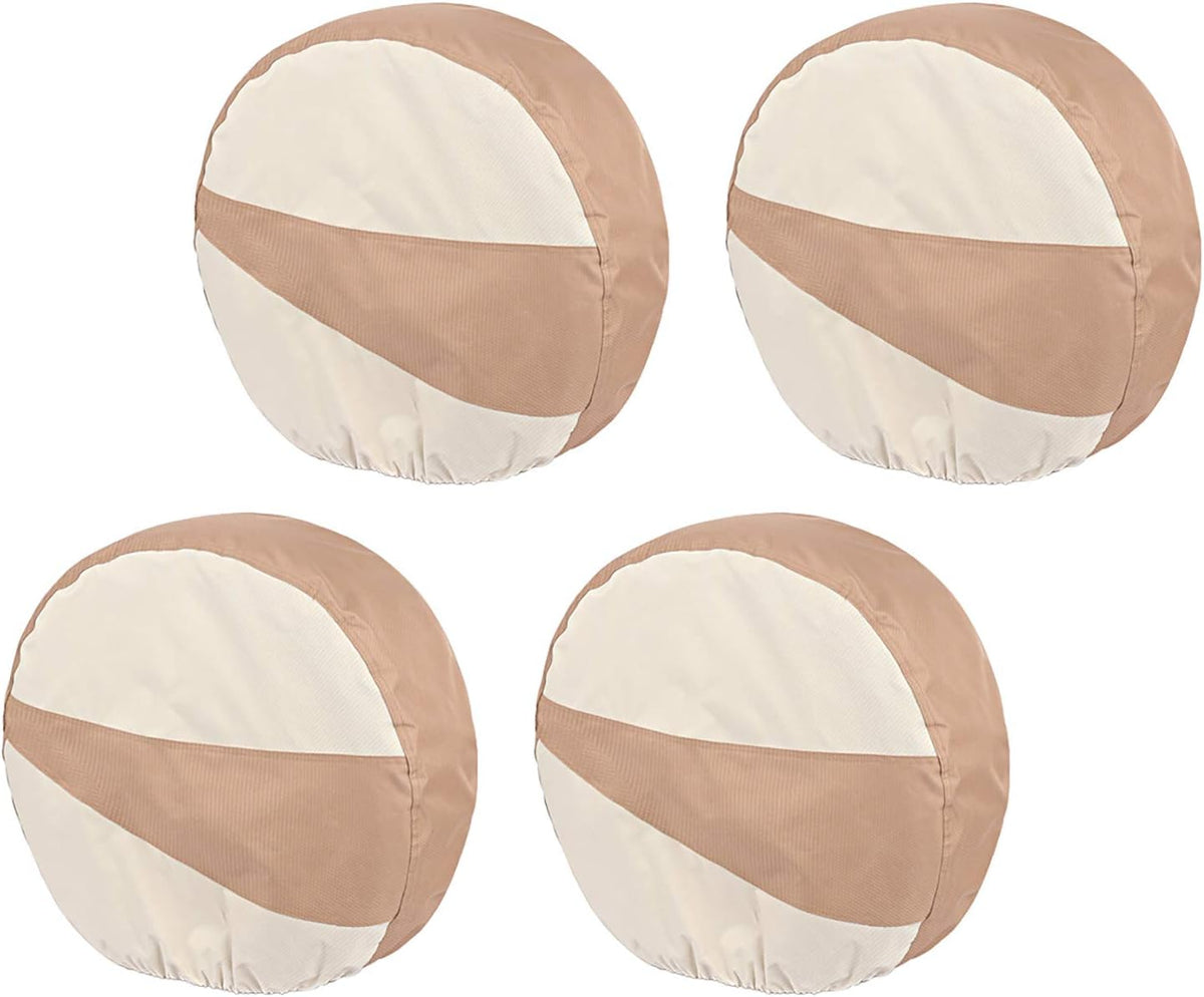 Tire Covers 4 Pack White Pack of 2 O95908