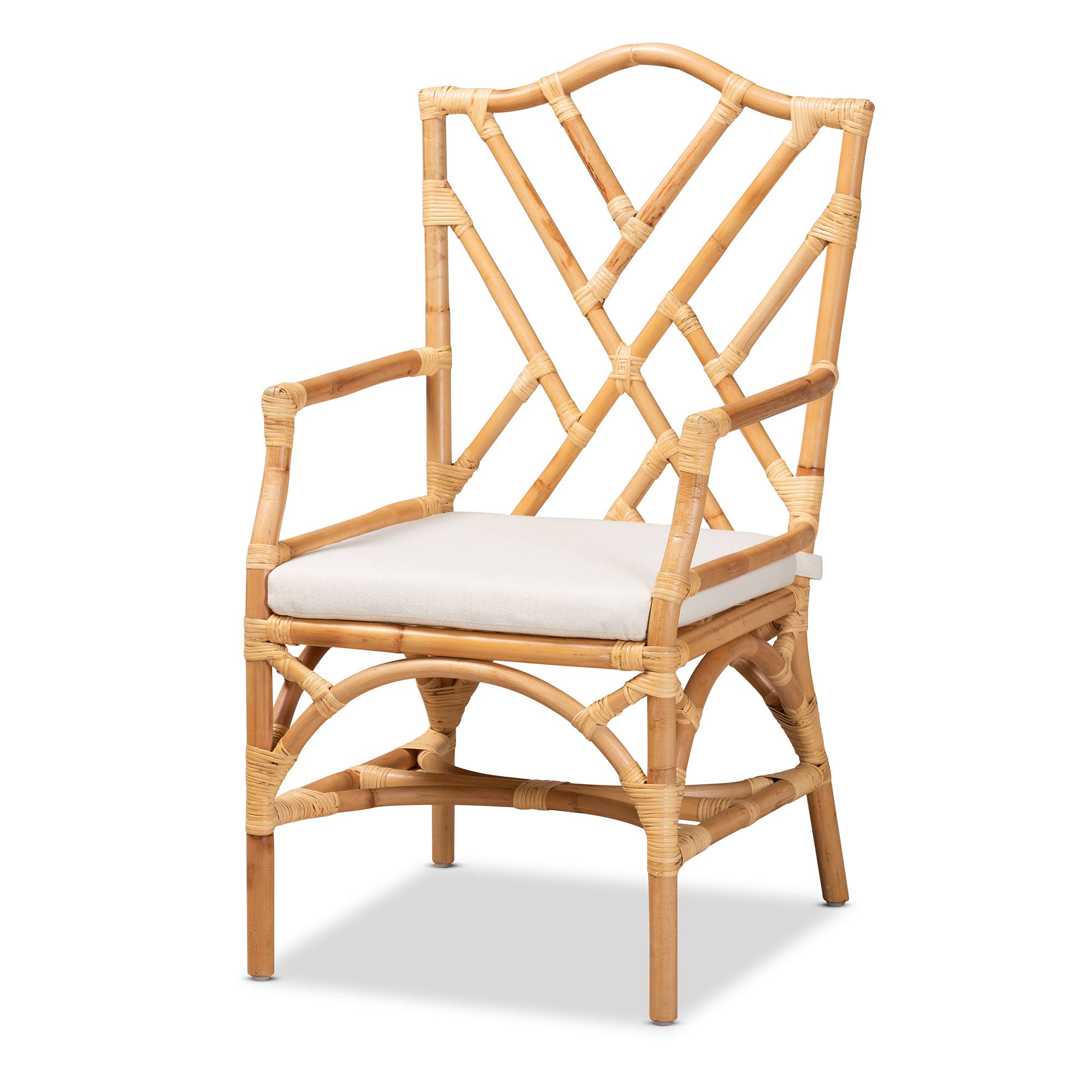 Finished Rattan Armchair T86402