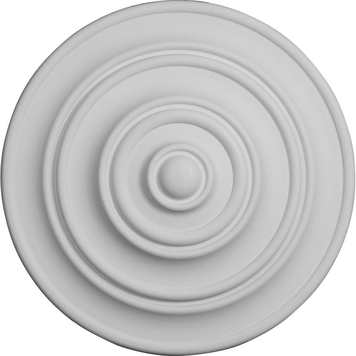 13 1/4x22OD x 1/2x22P Classic Ceiling Medallion Hand-Painted Night Shade A562857