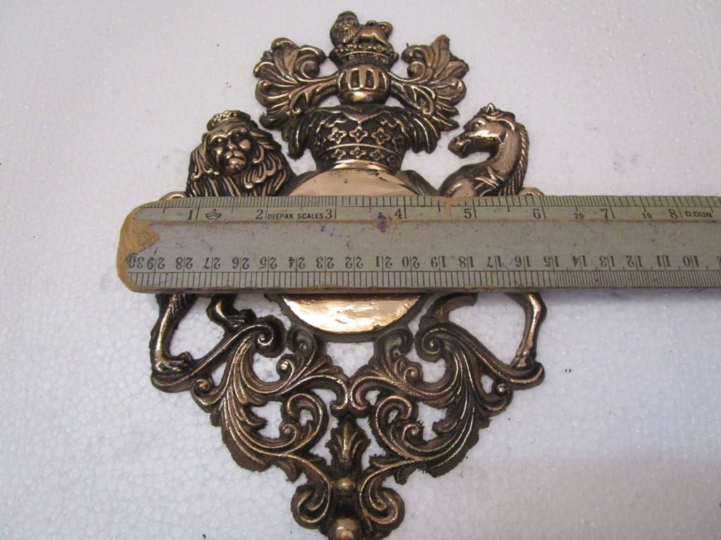 Brass British Royal Safe Wall Plaque Plate Pack of 2 T29852
