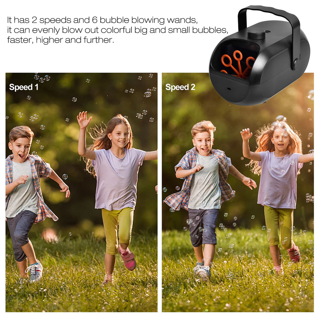Portable Rechargeable Bubble Machine N756