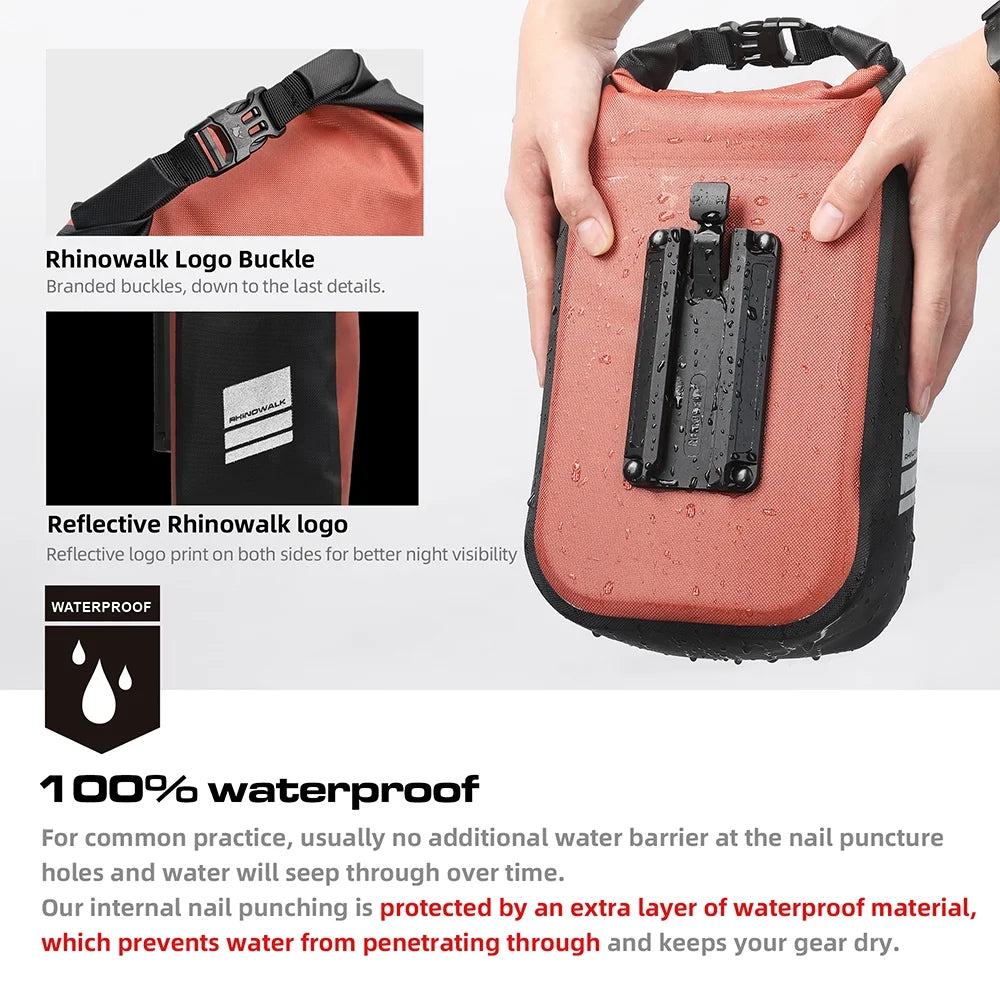 6L Waterproof Bike Front Fork Bag A83894
