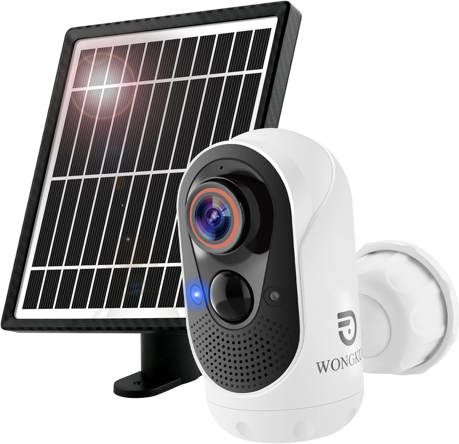 Solar Security Camera Outdoor Wireless 1080P Night Vision Motion Sensor 2-Way Talk J412